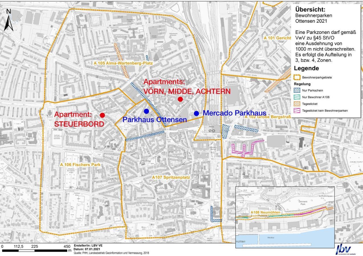 Urban Stay Hamburg - Apartments "Backbord" & "Steuerbord Mit Sauna" المظهر الخارجي الصورة